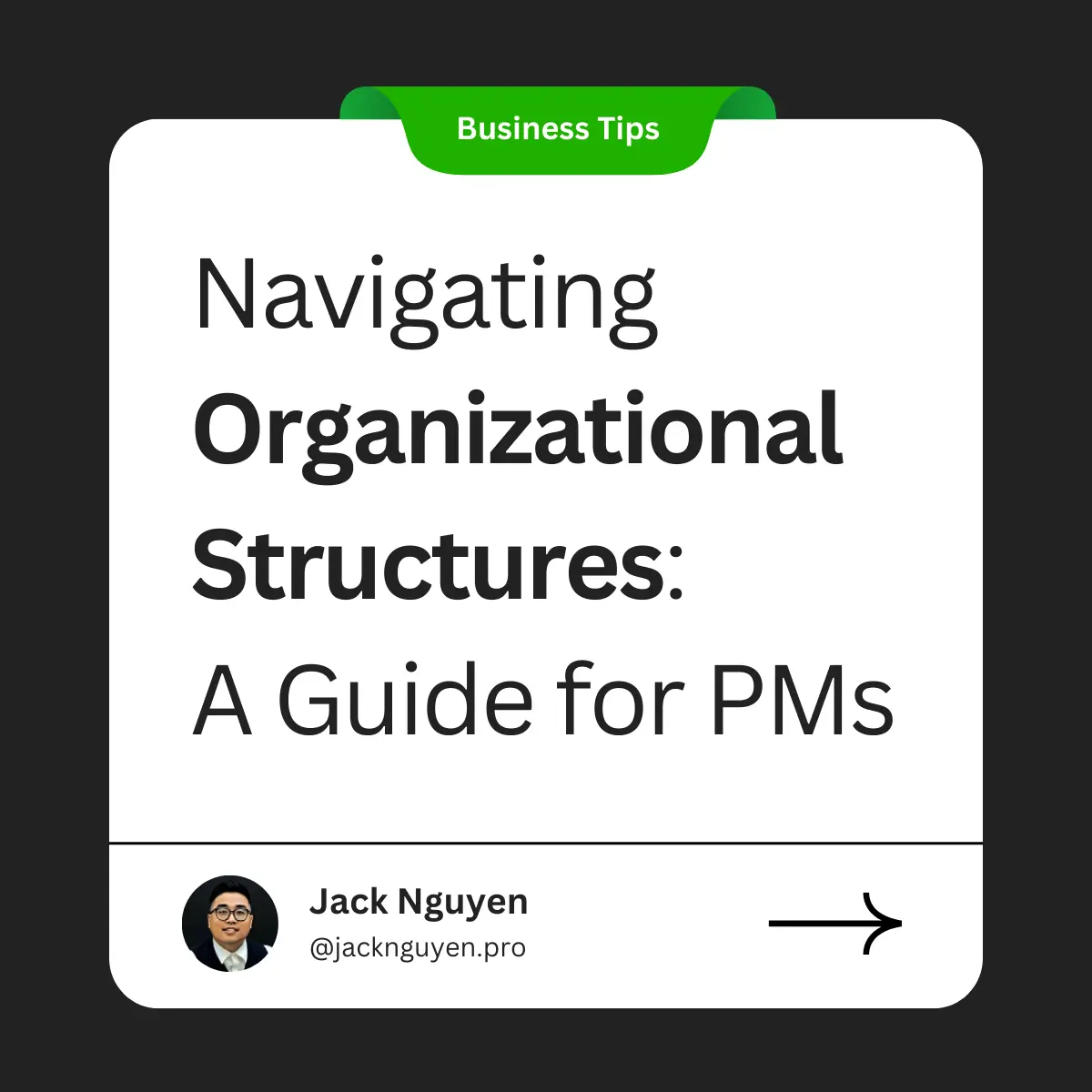 Navigating Organizational Structures: A Guide for Project Managers (PMs 